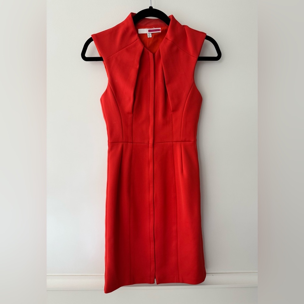 Tracy Reese Vibrant Red Midi Dress